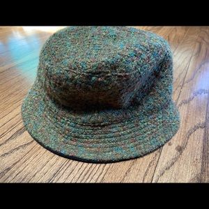Multicolor Green Bucket Hat